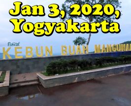 Yogyakarta Jan 3, 2020, 1st Grp