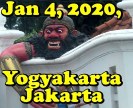 Yogyakarta Jan 4, 2020, to Jakarta